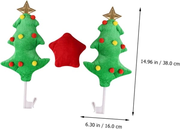 Julebilpynt Gevirpynt til juletre Bilbruk Laget av festlig materiale