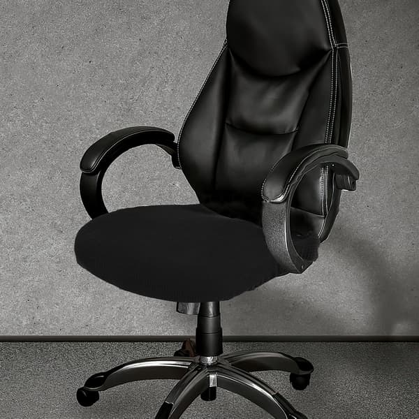 Tøyelig kontorstolovertrekk for gaming- og kontorstoler Polyester seteputetrekk