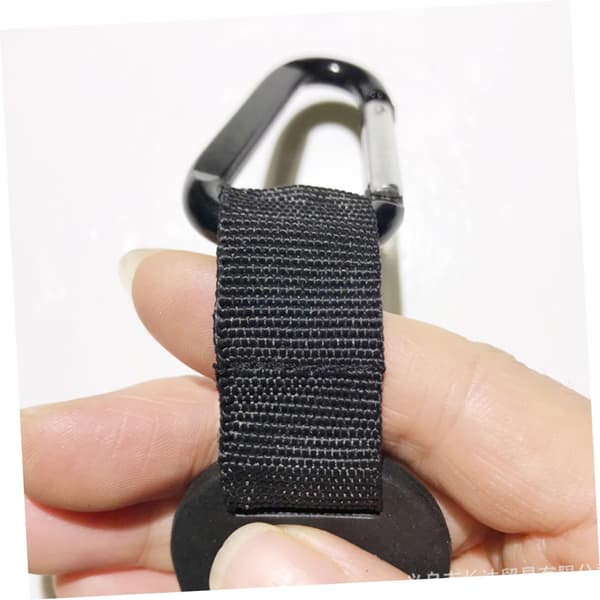 10 st vattenflaskspännen karbinhakar D-ring aluminiumlegering nylonrem hög hållfasthet