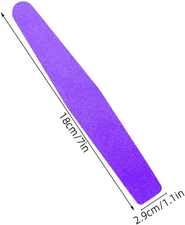 10 stk. neglebufferblok neglelakstrimler sandpapirfil slibestang buffer