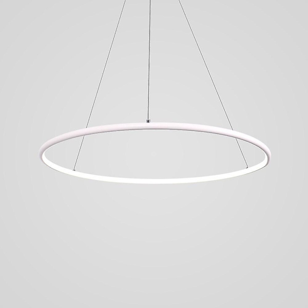 1-lampun LED-pyöreä riippuvalaisin, ympäristövalaistus, maalatut pinnat