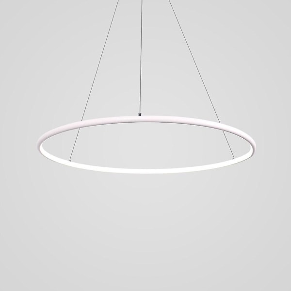 1-lys Led Circular Chandelier Ambient Light Painted Finishes