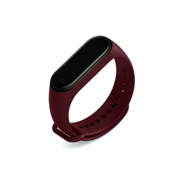 Til Xiaomi Mi Band 3\u00264 Sport Erstat silikone armbåndsur rem gave