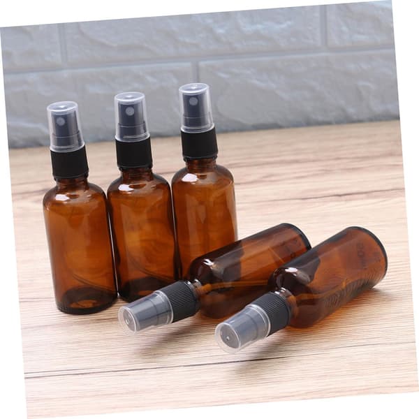 Påfyllningsbara Parfym Resesprayflaskor 10st 100ml Bärnstensglas Små Sprayflaskor