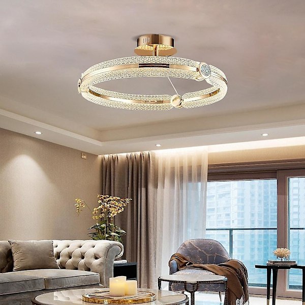 50cm Dæmpbar Loftlampe Led Pendel Nordisk Stil 220-240v