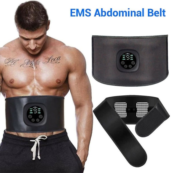 EMS Abdominal Belt Muscle Trainer -kotikuntosali