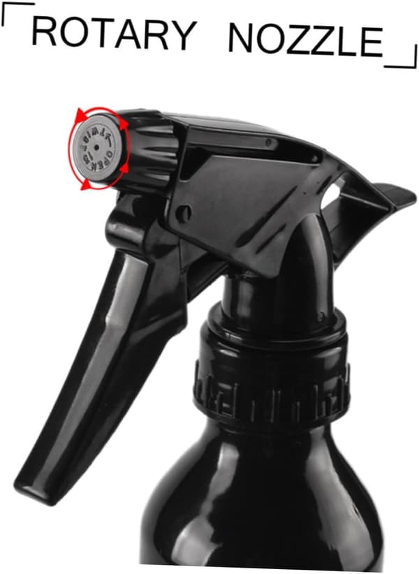 250 ml sprayflaskor i aluminiumlegering, set om 5 påfyllningsbara finfördelare