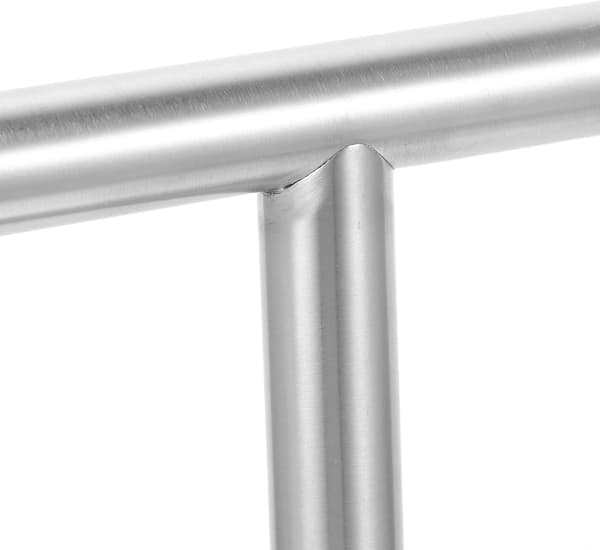 Håndkleholder Stativ T-formet Håndklestativ Rustfritt Stål Stilig Design Glatt