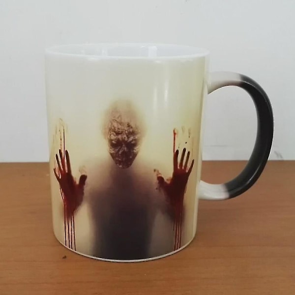 Nyeste The Walking Dead Kaffe Krus Varmefarge Skiftende Kopp