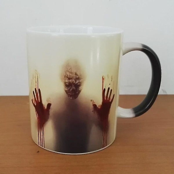Nyeste Walking Dead kaffekopper Varmefargeskiftende kopp