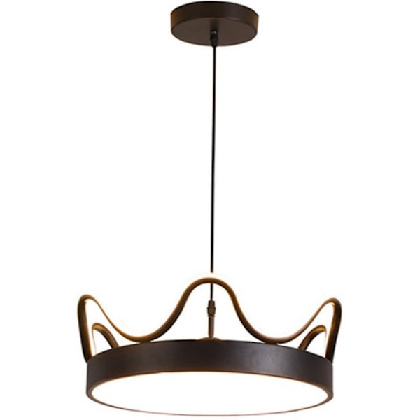 LED-hængelampe 45cm Enkelt Design Lysekrone Aluminium