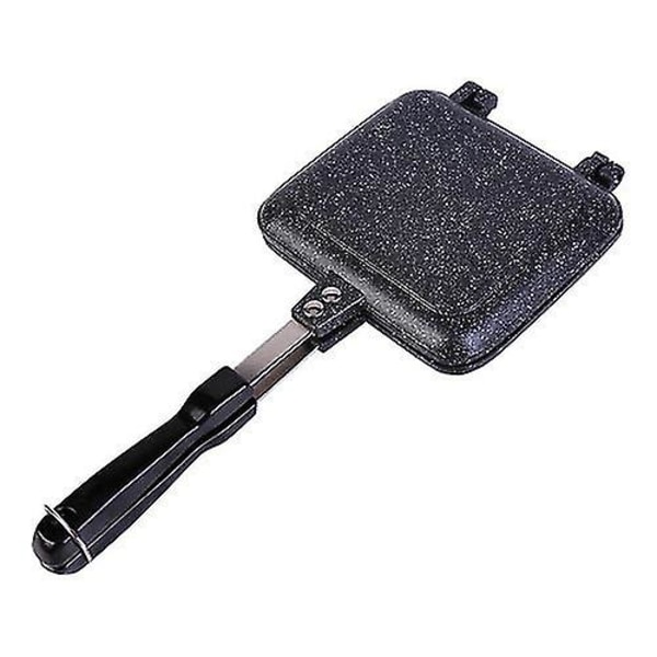 Dobbeltsidig Nonstick Sandwichmaker Svart (1 stk)