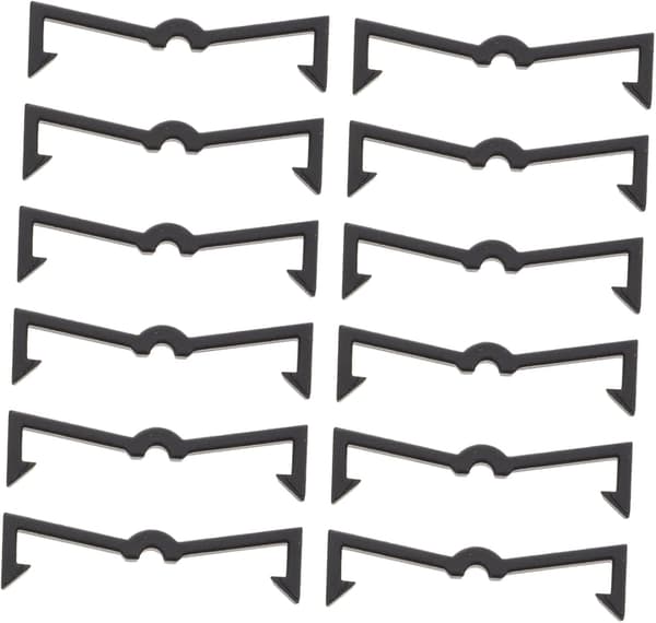 200 stk. Peg Locks Pegboard Kroge Organizer Garage Værktøjsopbevaring Display Krog