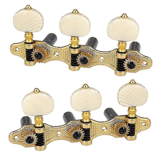 1:18 Akustisk Gitarrhuvud Strängstämningsknapp 3l3r