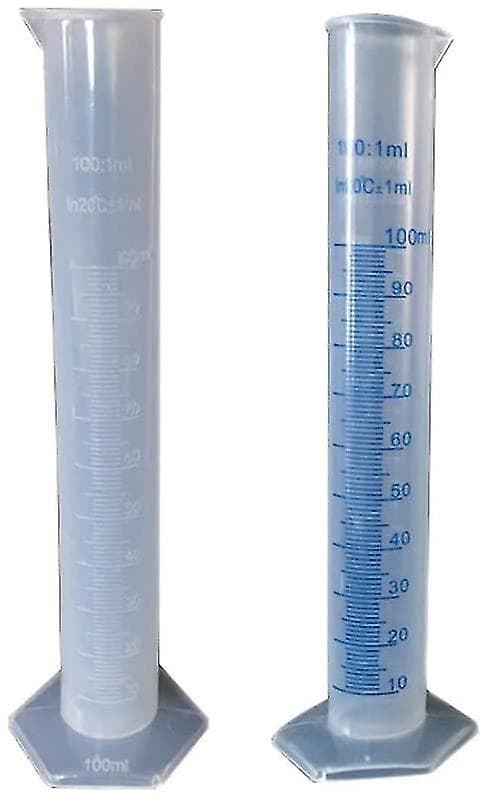 Mittaussylinteri Kirkas 100ml 250ml Graduloitu Laboratoriotarvike