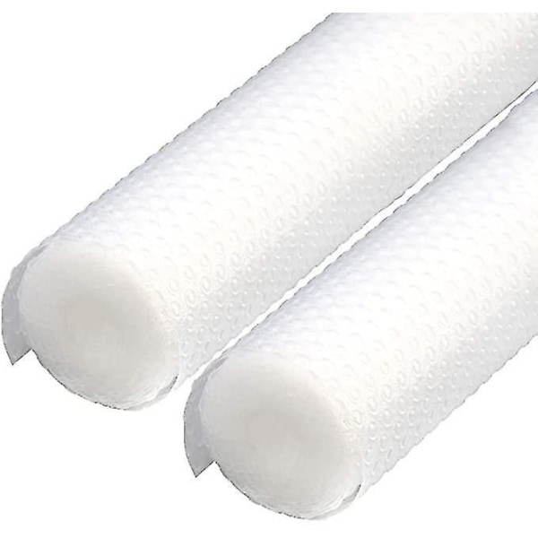 2 Ruller Hyllebelegg Sklisikkert Vanntett Matte Vaskbare Belegg