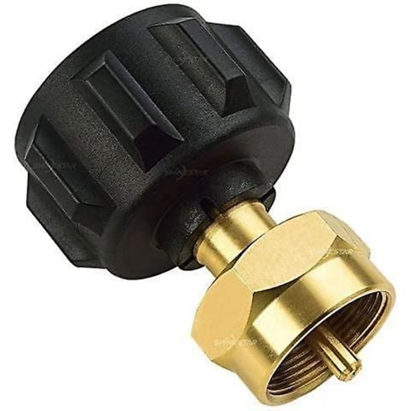 Propanadapter for påfylling av 1 lbs sylinder, LP-gass, universell for QCC1/type1 propanbeholder