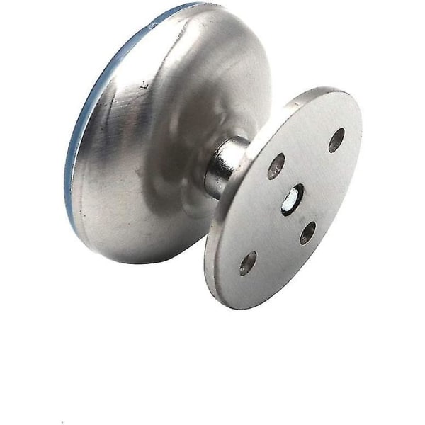Sett med 4 justerbare møbelbein 3,8 cm lange, ekstra tykke, rustfritt stål