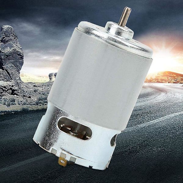 Mikro DC Motor, RS-550 Mikro Motor DC 12-24V 22000 Omdr. Til Diverse Ledningsfri Elektriske Håndbor Til Industrielle Elektroniske Komponenter
