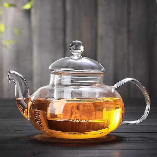 1000ml Varmebestandig Glas Tekande Te-infuserkande