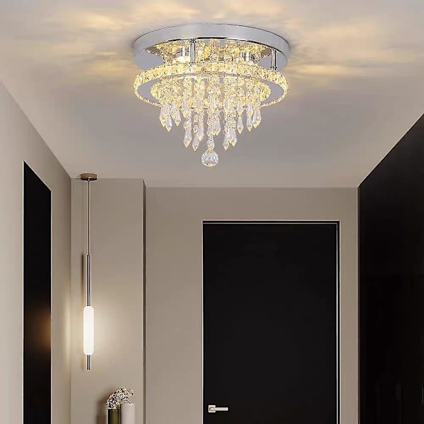 30cm Taklampa i Ö-design, Rostfritt Stål, Modern