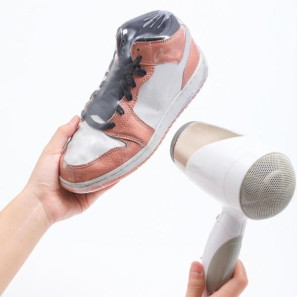 100 st Skoskrynkfolie Transparent PVC Värmepåsar för DIY