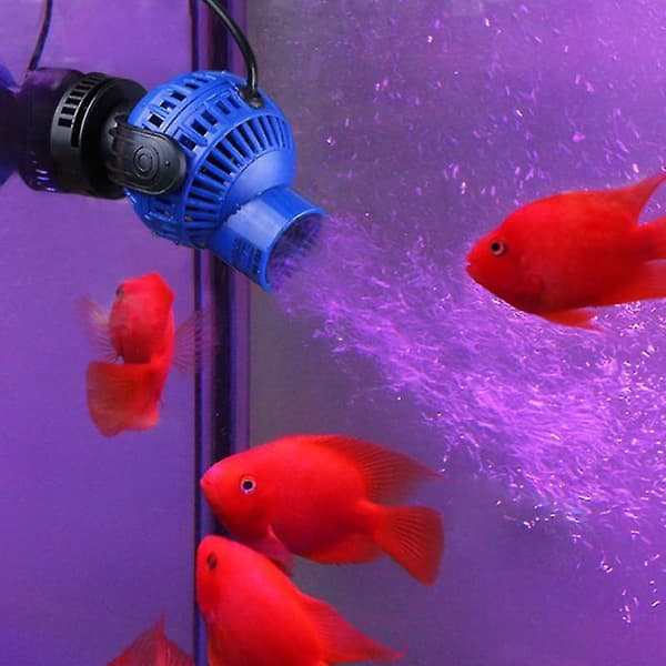 Vågpump Tyst Akvarium Surf Pump Magnet Mini Liten Submersible Pump 1 Stycke Blå