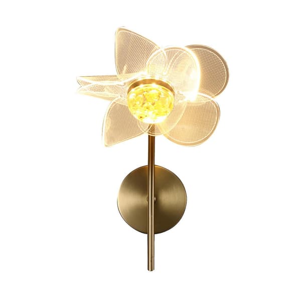 Foyer Indendørs Vægskinne Blomst-formet Split Design Lampe