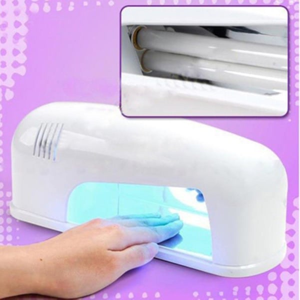 9w Nail Uv Gel Polish Dryer Light Nail Art Phototherapy Lampe