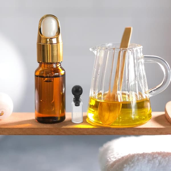 150 st mini glasparfymprovrör 0,5 ml eteriska oljeflaskor