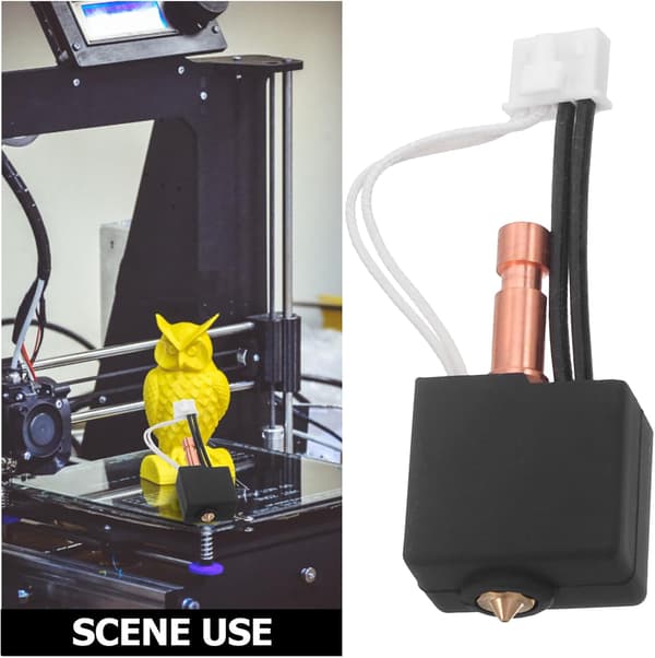 Skriver Hotend Ekstruder Kit Erstatning Hurtigavtakbart Ekstrudert Hode