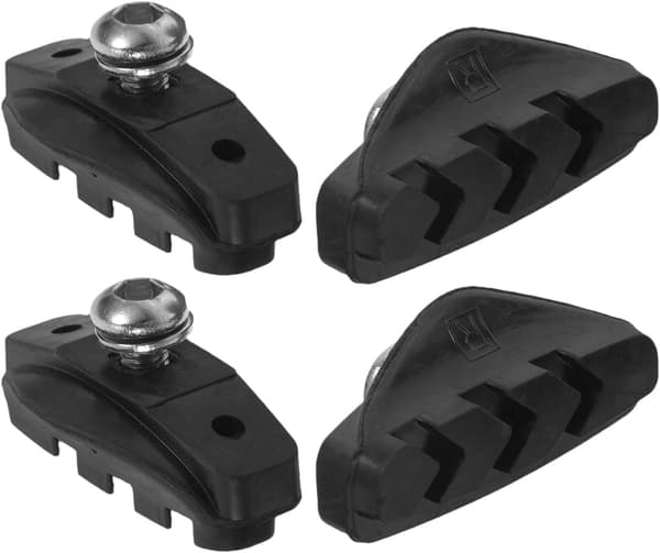 Landsvägscykel C-bromsbelägg 4 st (2 par) Gummi Bromsbelägg Set