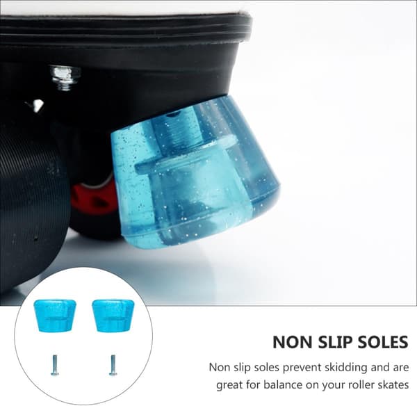 Rulleskøjtebremseklods PU-materiale Hurtigt stop Stabilitet og robust design