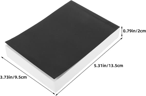 2 st Mini Comic Skissböcker 3.7\" X 5.3\" Handstorlek Tomma Ritblock