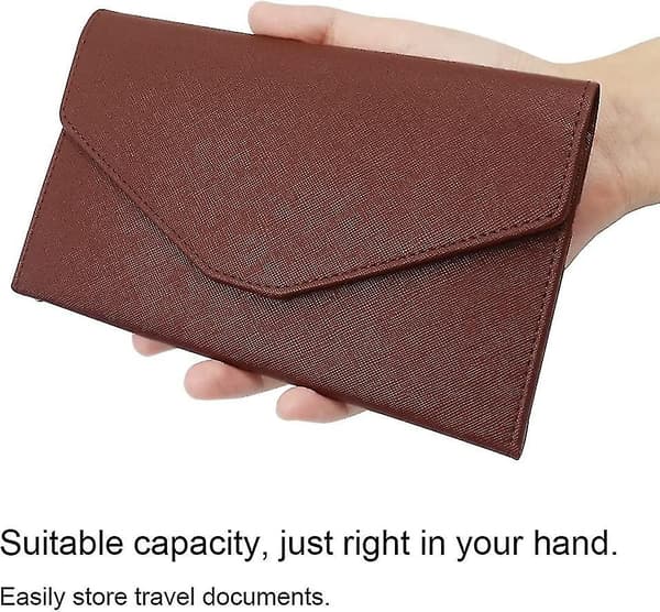 Multifunksjons Reiselommebok. RFID-blokkerende Reiselommebok Passsportholder