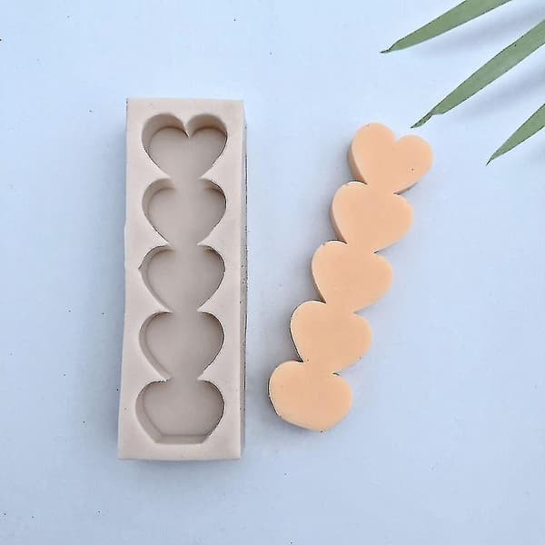 3D Lysform Oppvaskmaskinsikker Bakeform Harpiksform 1 stk DIY Aromaterapi