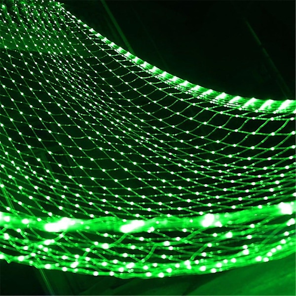 LED-verkkovalosarja 8x10m 2600 LED jouluvalot