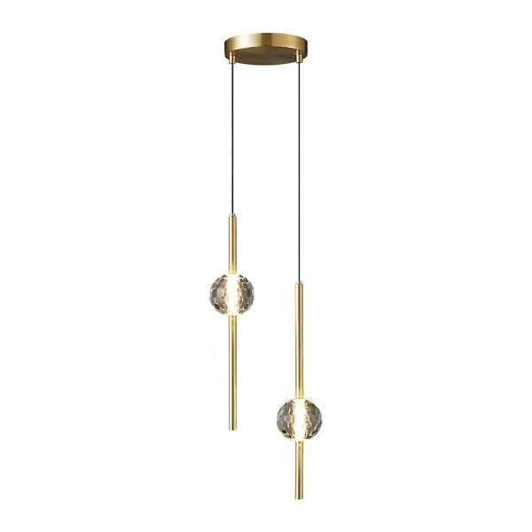 8cm Unik Design Hængende Lampe Kobber Messing Moderne