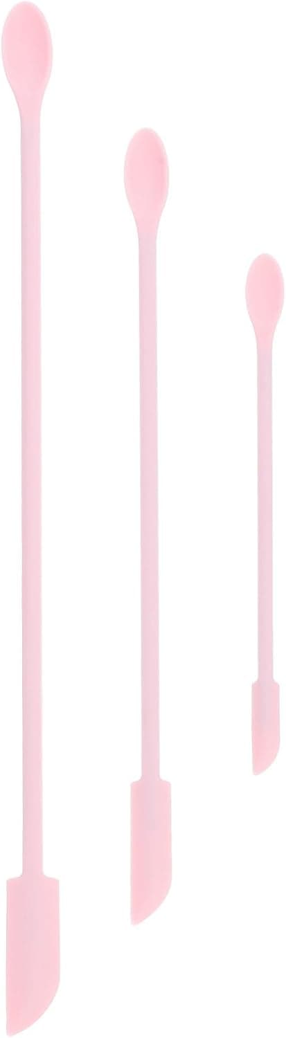 3st Silikonskrapa Spatel Skönhetssminkskrapa Design i ett stycke