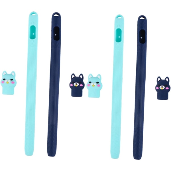 4 st Silikonskyddsfodral för Stylus Skyddsfodral