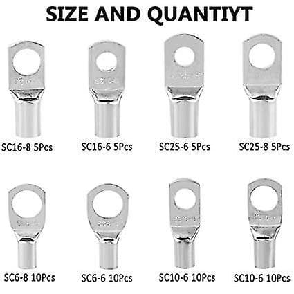 Kabelskoblock 60-pack Crimpkontakter SC-sortiment