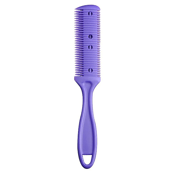 Hårklippingskam med 2 blader, solid, ergonomisk håndtak, frisørverktøy, ny