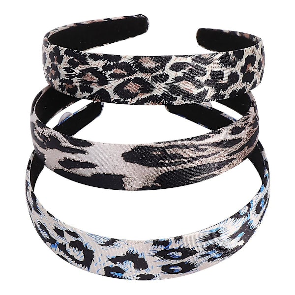 Hårbånd for kvinner Turban Hodebånd Leopard Hodebånd