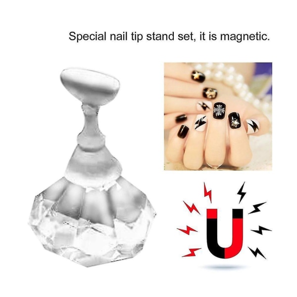 Nail Beauty Manicure Practice Display Magnetic Chess