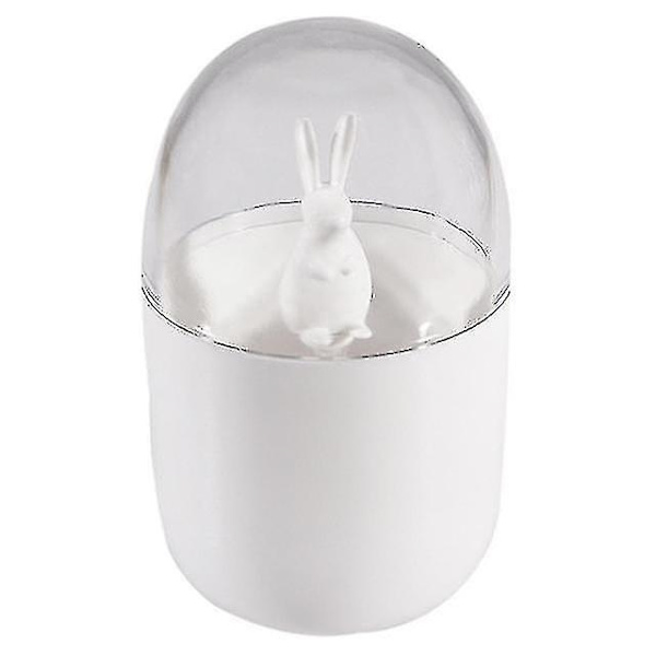 Nordisk Stil Kreativ Tandpirkersholder Vatpindskasse Opbevaringsboks Bærbar Hjemmebord Dekoration Skrivebords Plastik Opbevaringsboks Opbevaringsboks