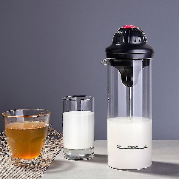 Elektrisk Melkeskummer Visp Drikkemixer Kaffe Skummaker