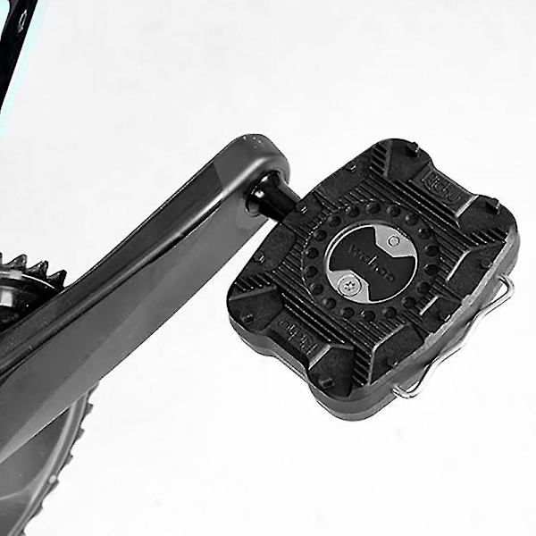 1 Par Cykel Vejcykel Lås Pedaler Konverter Til Flade Pedaler Adapter Til Pedaler Cykling Pedal Par