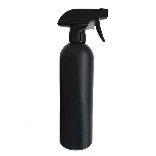 500 ml plastflaska påfyllningsbar sprayflaska duschbehållare (svart) (1 st)