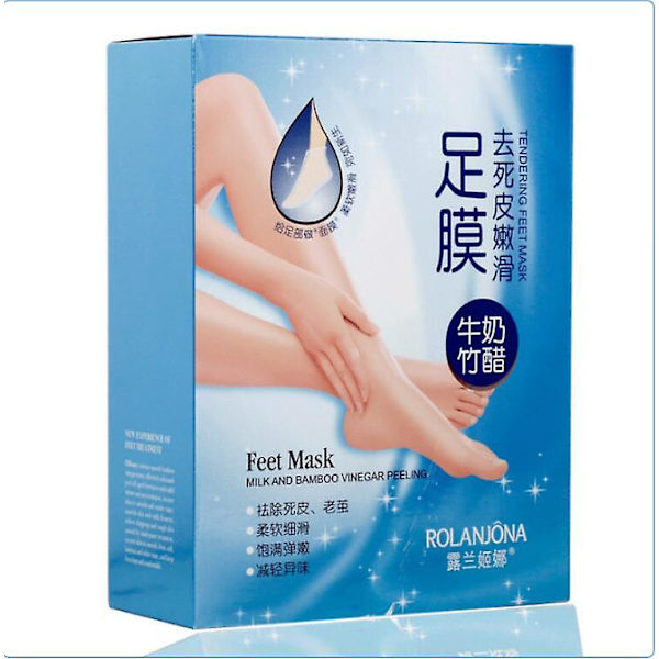 14 stk Fotmaske Eksfolierende Peel Spa Pedikyr Maske