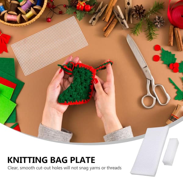 10 st väskplattor vävväskplattor DIY plastrutnät